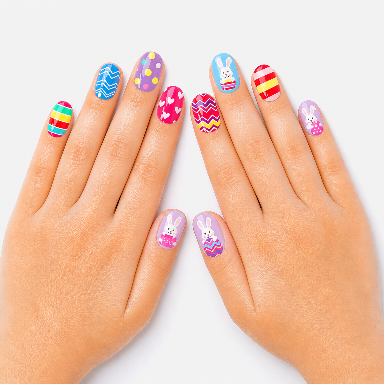 Cute Kids Press-On Nails(24 pcs)