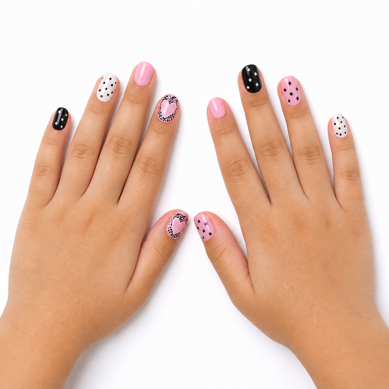 Cute Kids Press-On Nails(24 pcs)