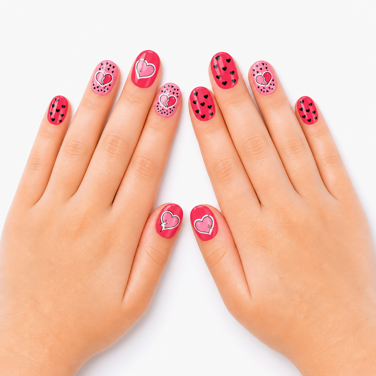 Cute Kids Press-On Nails(24 pcs)