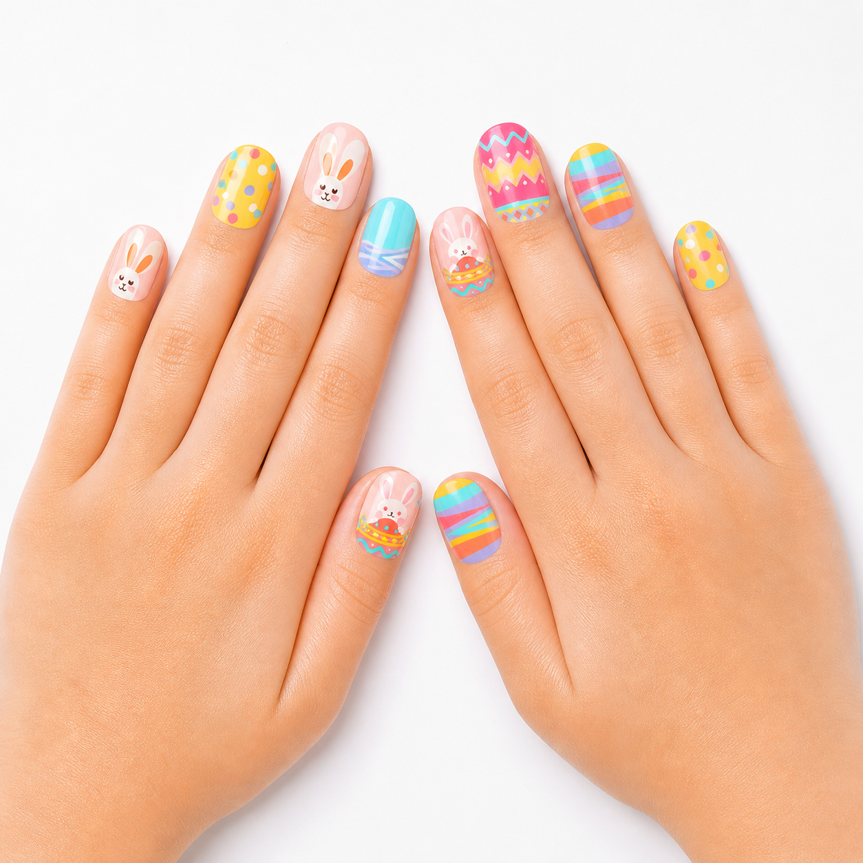 Cute Kids Press-On Nails(24 pcs)