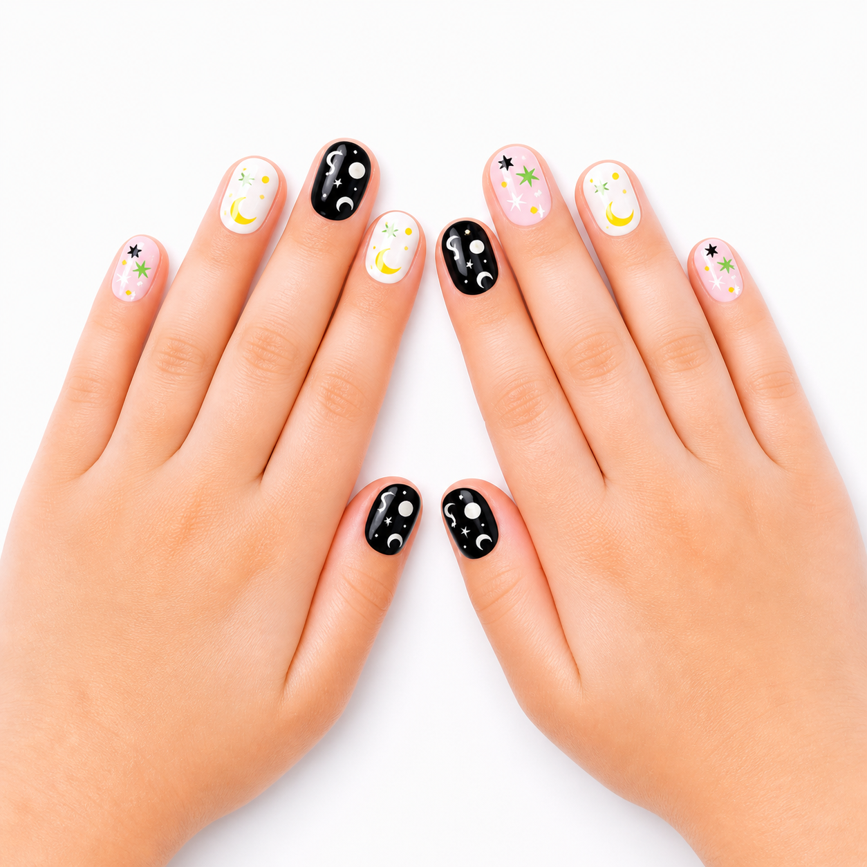 Cute Kids Press-On Nails(24 pcs)