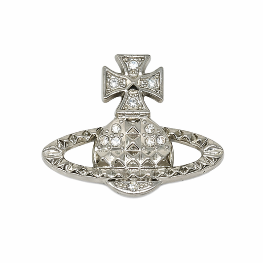 Shoe Charm, Silver Ring Design - Pair